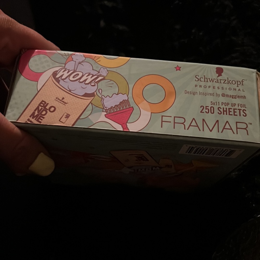 (30boxes)Schwarzkopf Professional Limited Edition Framar Pop Up Foil Sheets 5x11 - Picture 7 of 7